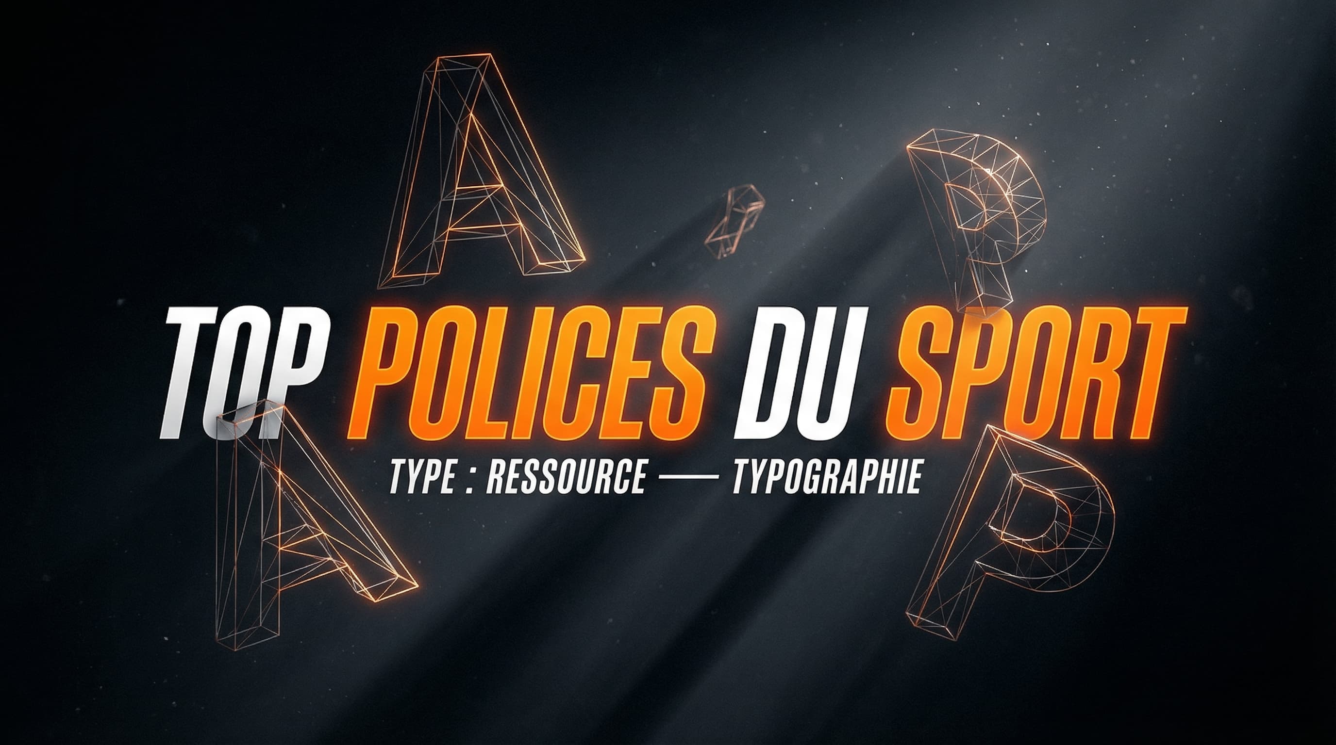 Typographies du sport 2026