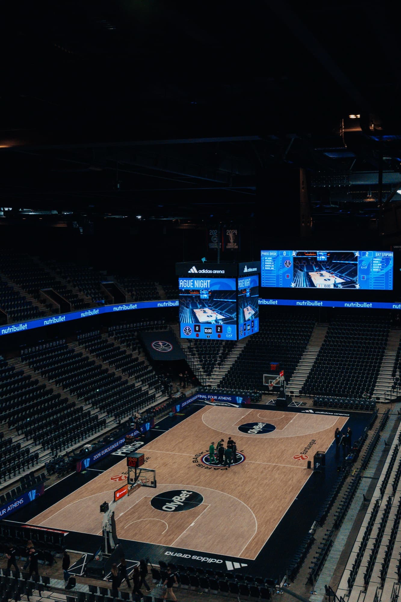 Séminaire TP Graphiste à l'Adidas Arena avec Paris Basketball